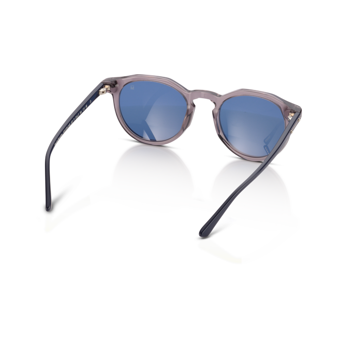 Mente Maestro Transparent Grey & Navy Blue - Frame 28