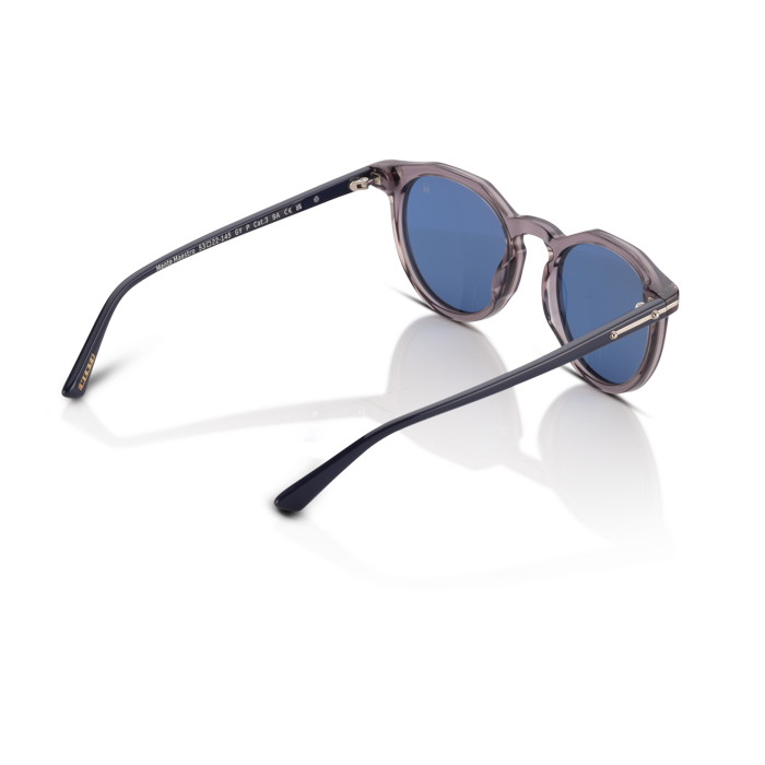 Mente Maestro Transparent Grey & Navy Blue - Frame 32