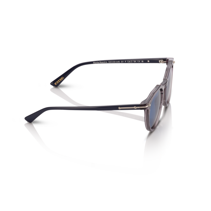 Mente Maestro Transparent Grey & Navy Blue - Frame 39