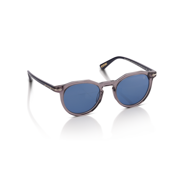 Mente Maestro Transparent Grey & Navy Blue - Frame 46