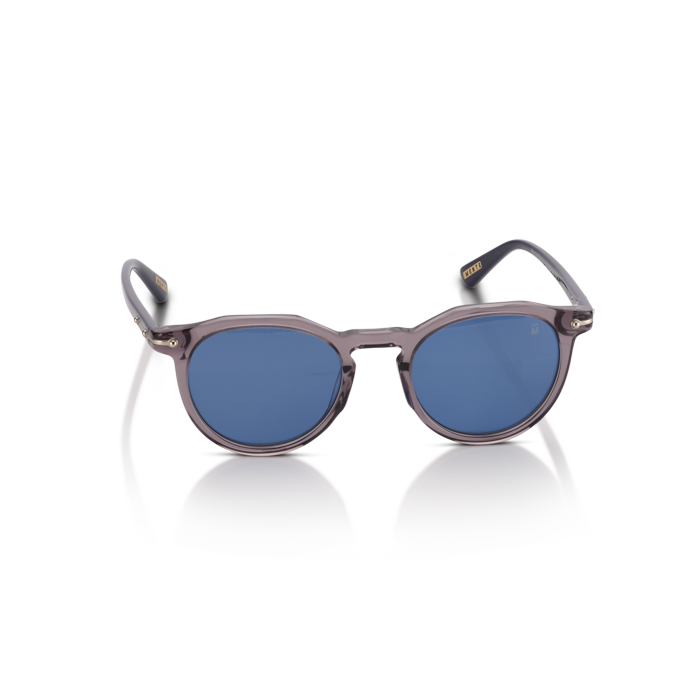 Mente Maestro Transparent Grey & Navy Blue - Frame 48