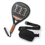 Mint Majeste Padel Racket with Free Belt Bag - Black