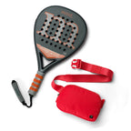 Mint Majeste Padel Racket with Free Belt Bag - Red