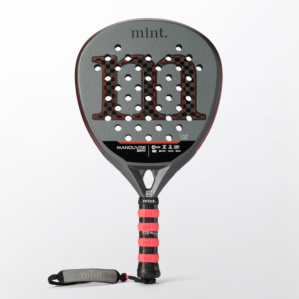 Mint Manouvre Padel Racket front view