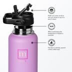 Upward MOVEmint 32 oz Water Bottle, Misty Lavender