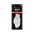 MintGolf Premium Cabretta White Leather Golfing Gloves with Magnetic Marker