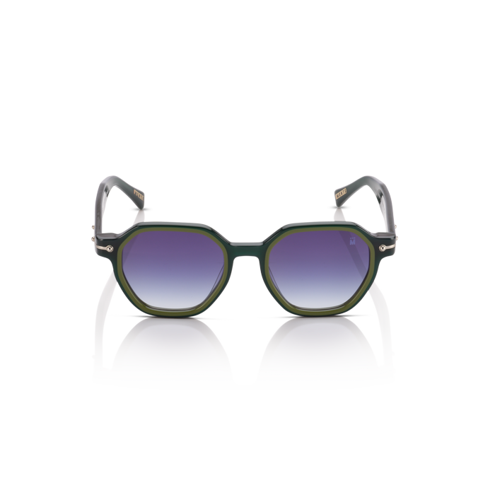 Mente Mirroir Green & Solid Olive Green - Frame 2