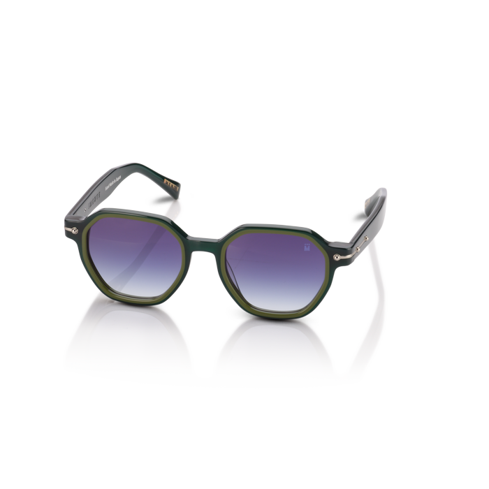 Mente Mirroir Green & Solid Olive Green - Frame 4