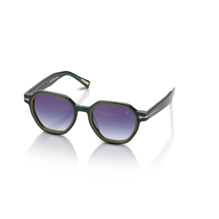 Mente Mirroir Green & Solid Olive Green - Frame 5