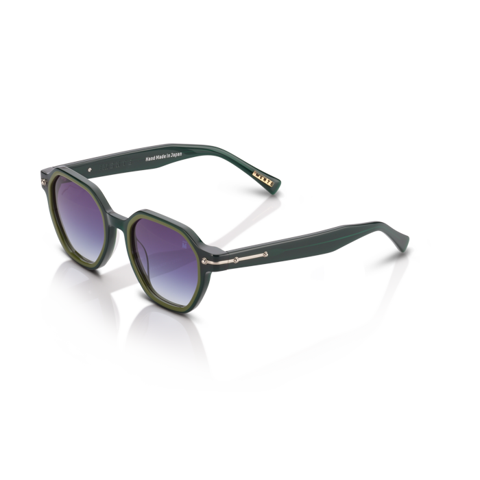 Mente Mirroir Green & Solid Olive Green - Frame 9