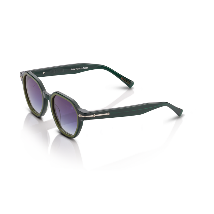 Mente Mirroir Green & Solid Olive Green - Frame 10