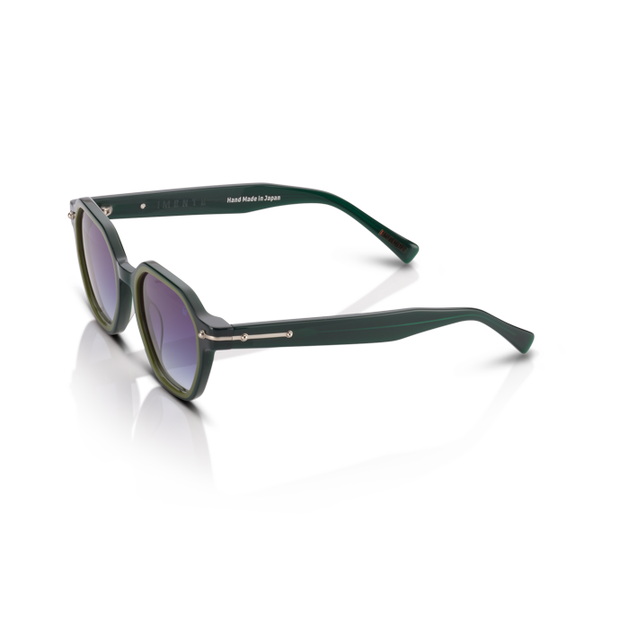 Mente Mirroir Green & Solid Olive Green - Frame 11