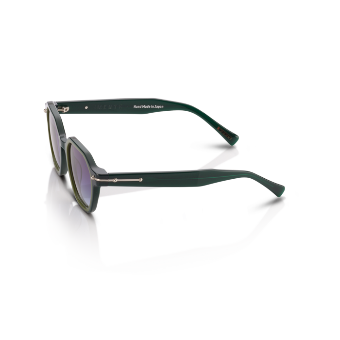 Mente Mirroir Green & Solid Olive Green - Frame 12