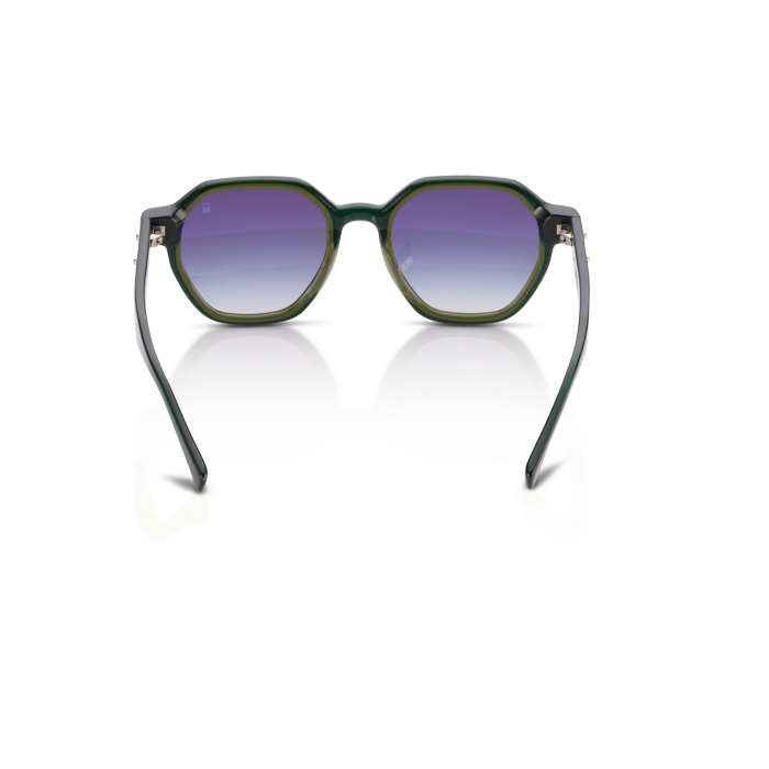 Mente Mirroir Green & Solid Olive Green - Frame 26