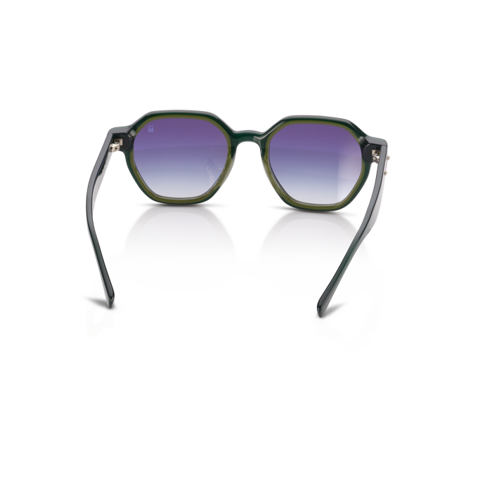 Mente Mirroir Green & Solid Olive Green - Frame 27