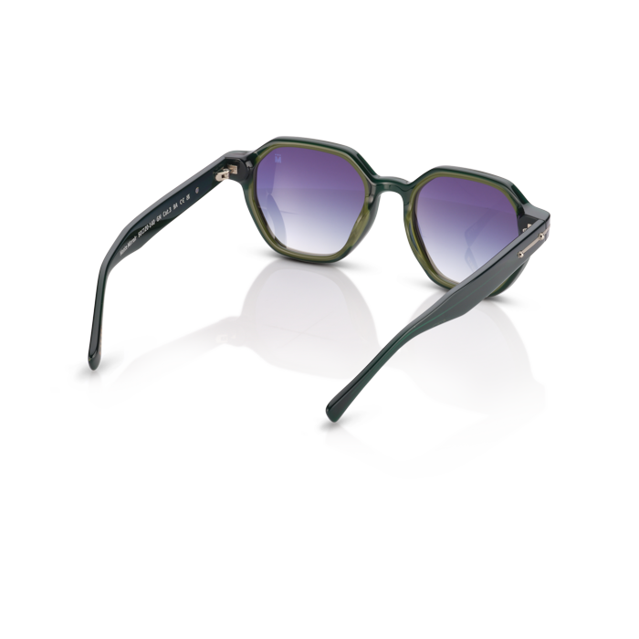 Mente Mirroir Green & Solid Olive Green - Frame 30