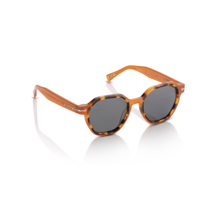 Mente Mirroir Honey & Brown Havana - Frame 45