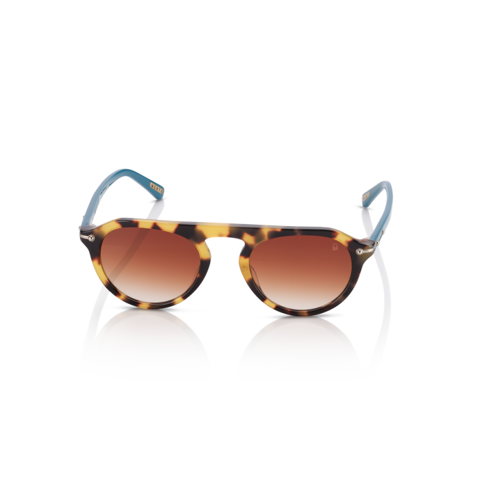 Mente Mint Brown Havana & Teal - Frame 2