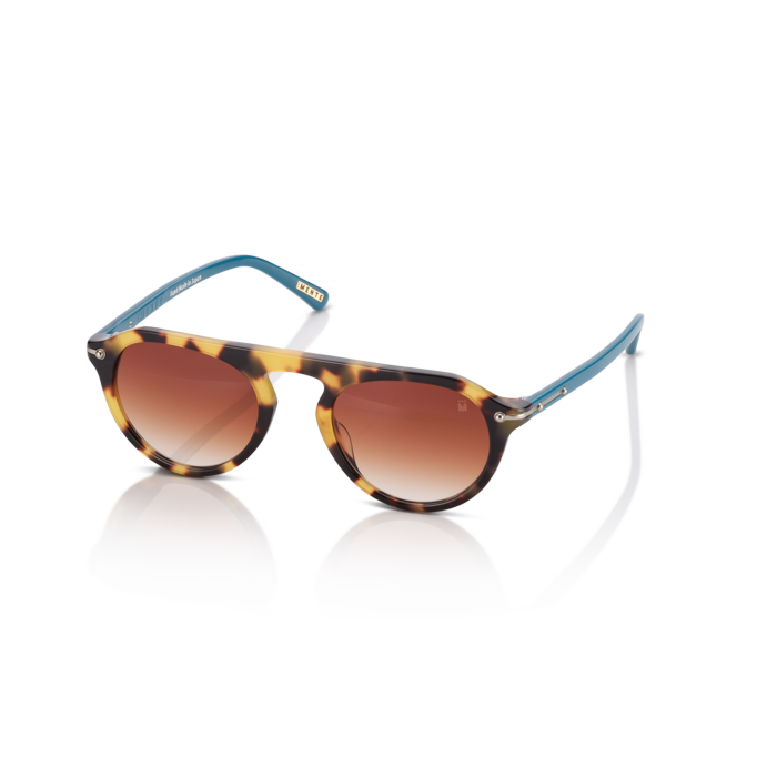 Mente Mint Brown Havana & Teal - Frame 4