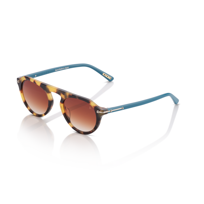 Mente Mint Brown Havana & Teal - Frame 7