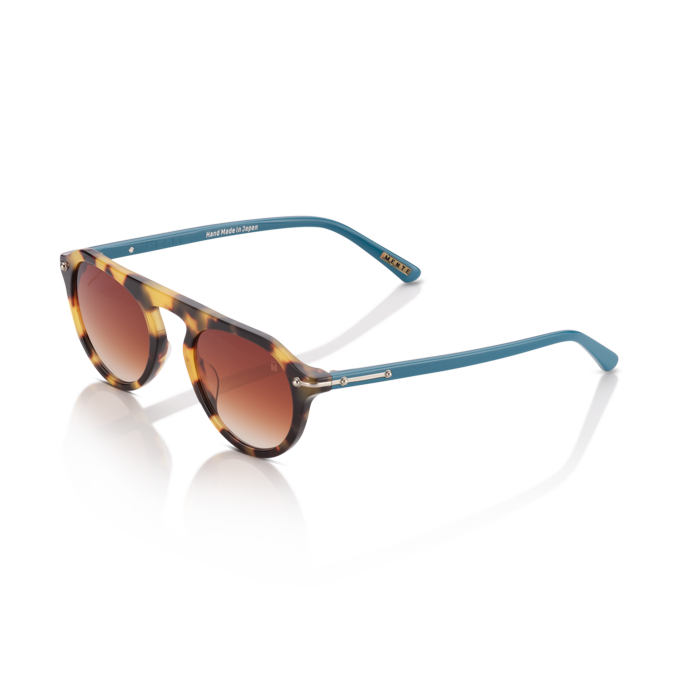 Mente Mint Brown Havana & Teal - Frame 8