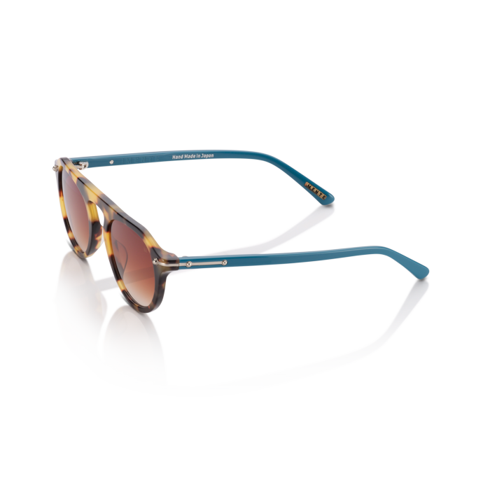 Mente Mint Brown Havana & Teal - Frame 10