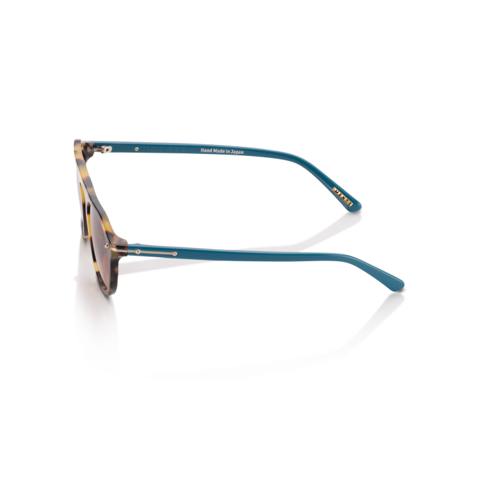 Mente Mint Brown Havana & Teal - Frame 12