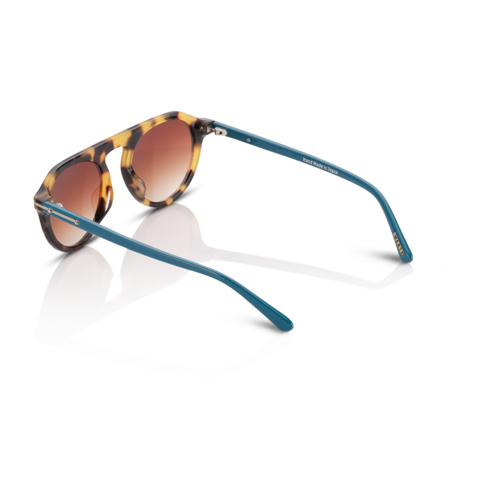 Mente Mint Brown Havana & Teal - Frame 18