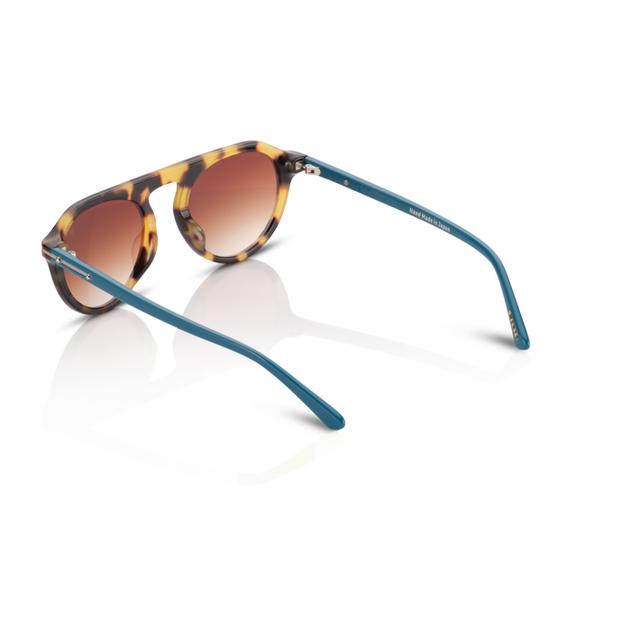 Mente Mint Brown Havana & Teal - Frame 19