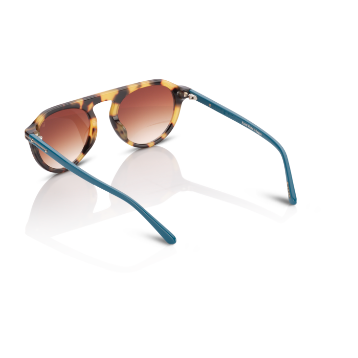 Mente Mint Brown Havana & Teal - Frame 20