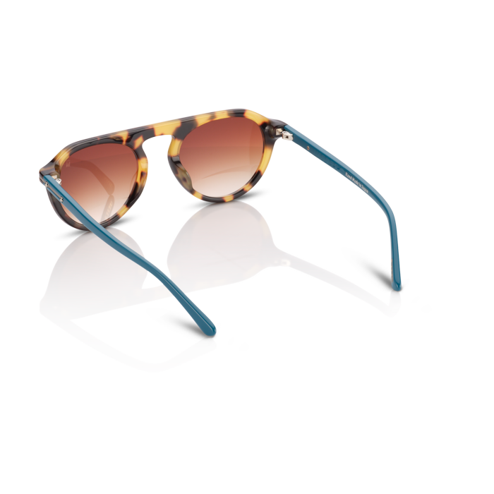 Mente Mint Brown Havana & Teal - Frame 21