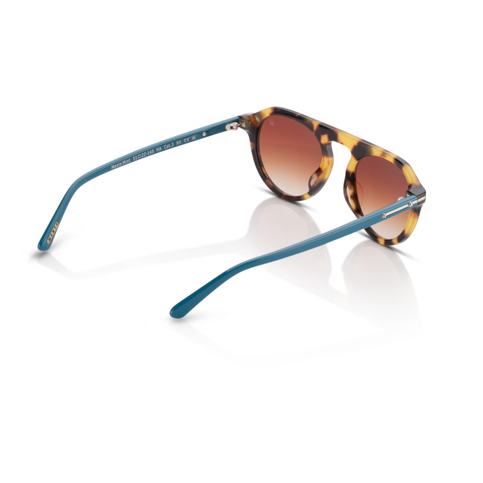 Mente Mint Brown Havana & Teal - Frame 32