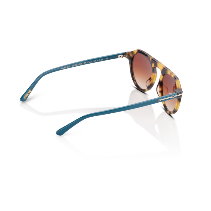 Mente Mint Brown Havana & Teal - Frame 34