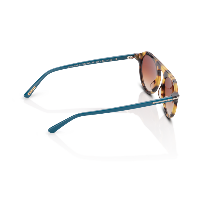Mente Mint Brown Havana & Teal - Frame 35