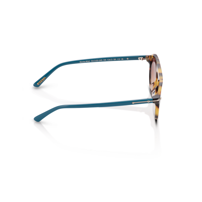 Mente Mint Brown Havana & Teal - Frame 37