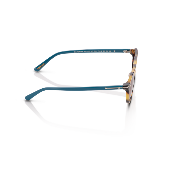 Mente Mint Brown Havana & Teal - Frame 38