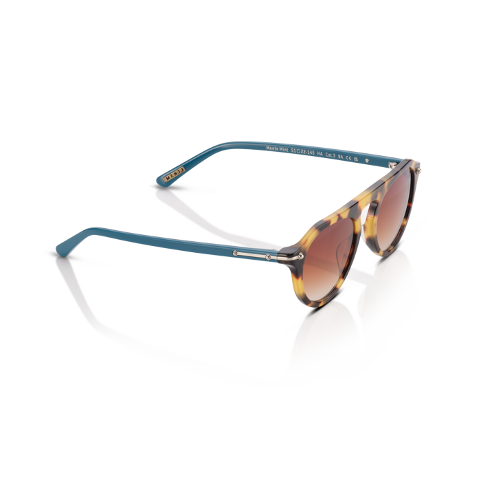 Mente Mint Brown Havana & Teal - Frame 41