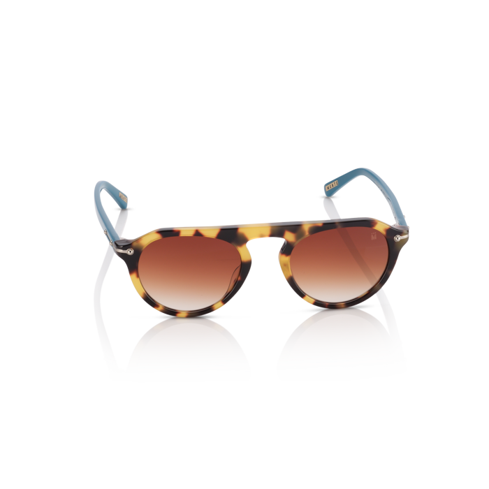 Mente Mint Brown Havana & Teal - Frame 48