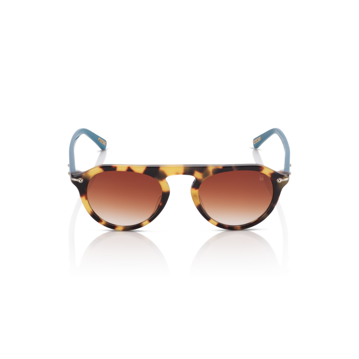 Mente Mint Brown Havana & Teal - Frame 49