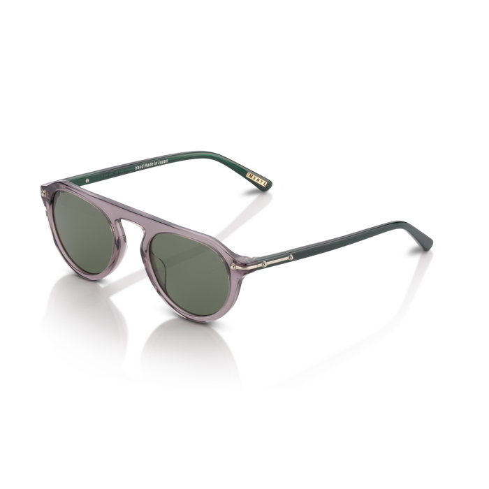 Mente Mint Transparent Grey & Forest Green - Frame 7