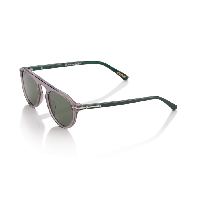 Mente Mint Transparent Grey & Forest Green - Frame 9