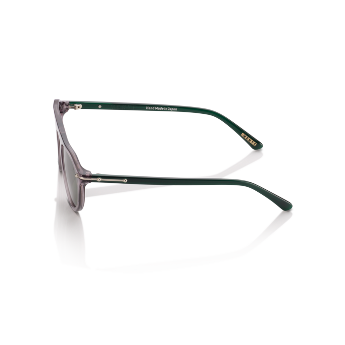 Mente Mint Transparent Grey & Forest Green - Frame 12