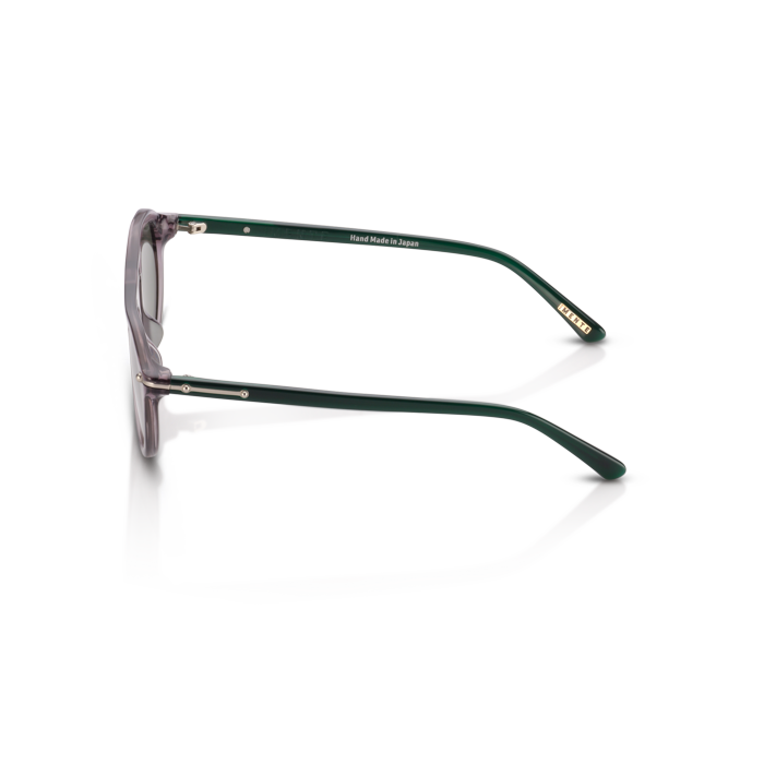 Mente Mint Transparent Grey & Forest Green - Frame 13