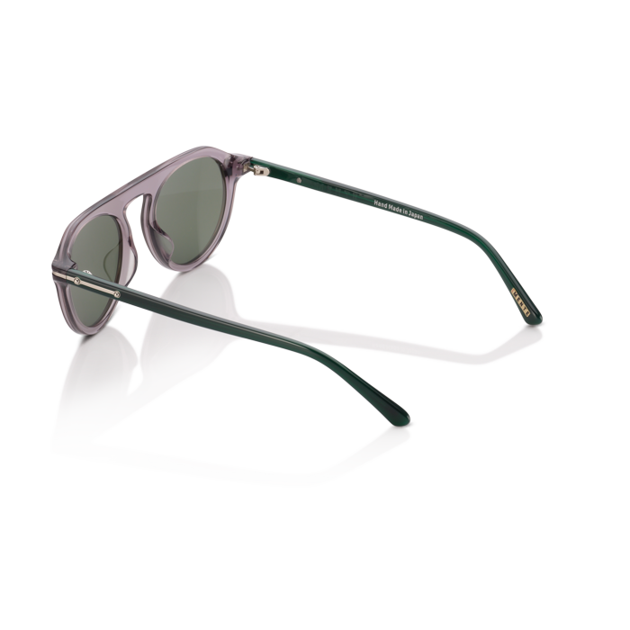 Mente Mint Transparent Grey & Forest Green - Frame 17