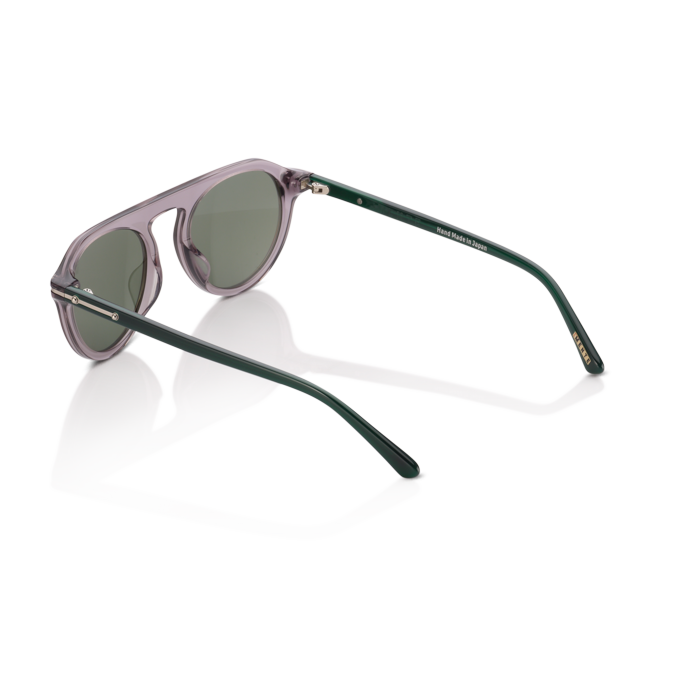 Mente Mint Transparent Grey & Forest Green - Frame 18