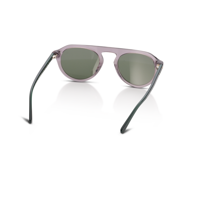 Mente Mint Transparent Grey & Forest Green - Frame 27