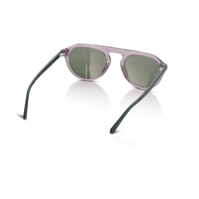 Mente Mint Transparent Grey & Forest Green - Frame 28