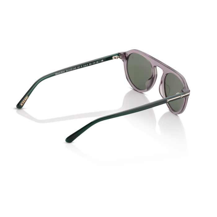 Mente Mint Transparent Grey & Forest Green - Frame 33