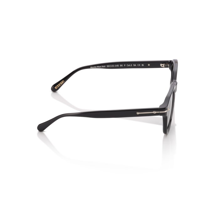 Mente Mon Ami Solid Black - Frame 38