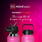 Upward MOVEmint 32 oz Water Bottle, Playful Pink